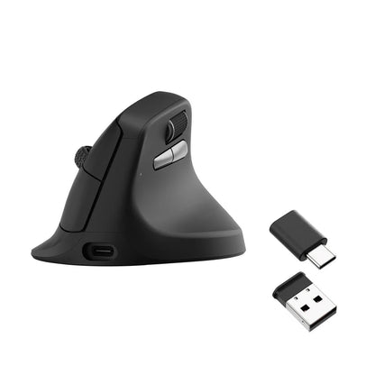 Rechargeable Ergonomic Wireless Mouse with 8K Polling Rate