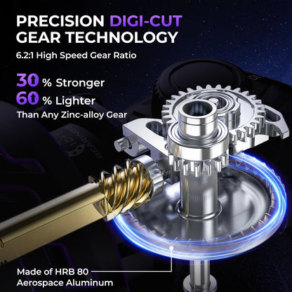 Lightweight 4000 Spinning Fishing Reel 25lb Max Drag