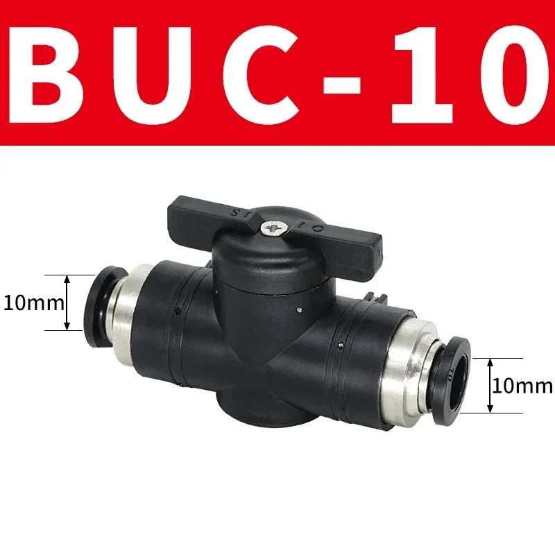 10mm Push-In Pneumatic Switch Valve 50pcs