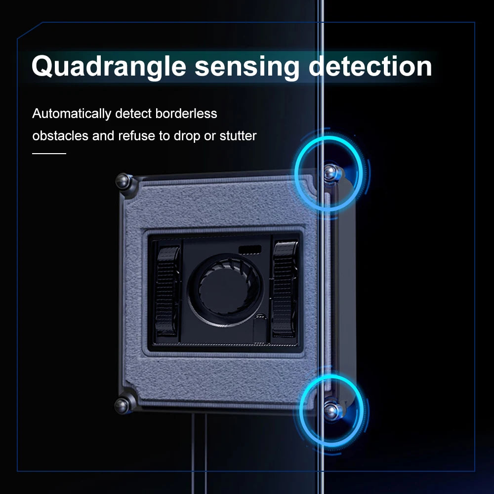 Smart Window Cleaning Robot with Dual Water Spray
