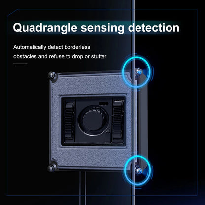 Smart Window Cleaning Robot with Dual Water Spray