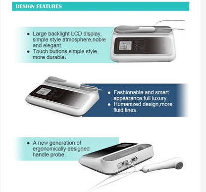 Ultrasonic Therapy Machine with LCD for Muscle Pain Relief