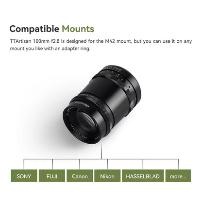Full Frame 100mm f2.8 Soap Bubble Lens RF Mount