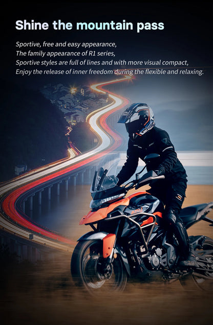 Motorbike Helmet Intercom 1440P DVR 2 Sets