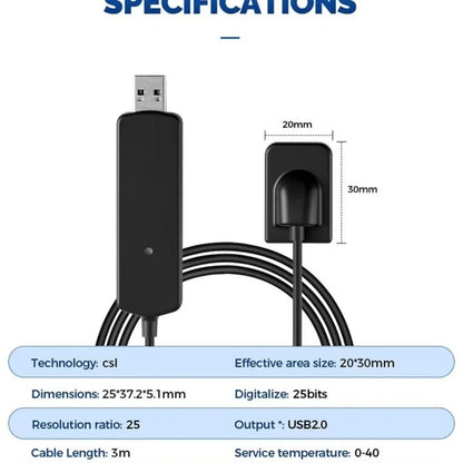 Pediatric HD RVG Dental Imaging Sensor USB