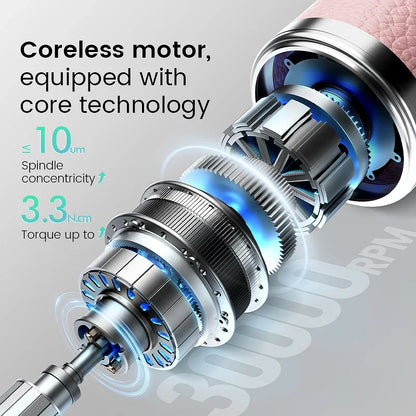 Professional Cordless Electric Nail Drill 30,000RPM