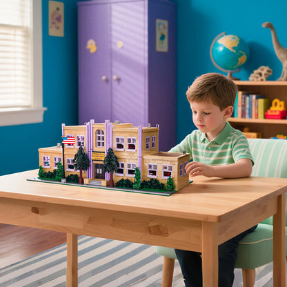 3500PCS Modular Building Blocks City Apartment Model Kit