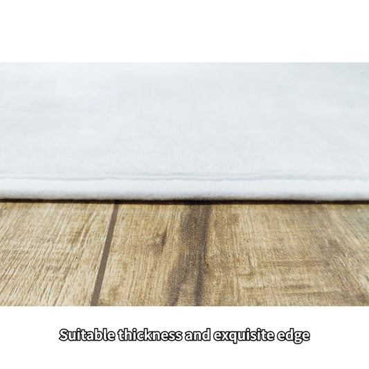 Washable Area Rug 180x250cm Non Slip Bedroom Carpet