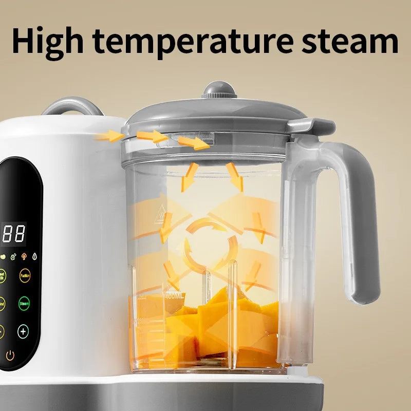 Electric Baby Food Maker Steamer Blender Cooker