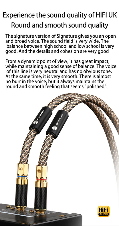 5m HiFi RCA Audio Cable 2RCA Male to Male OFC