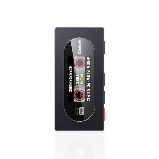 High Resolution Portable Headphone AMP with Dual DAC Chips Black