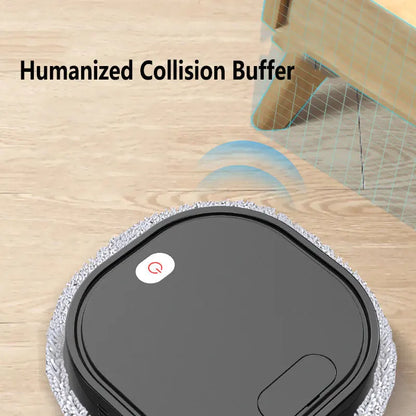 Smart Mopping Robot for Sweeping and Spraying