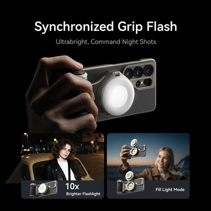 Portable Magnetic Camera Grip for Galaxy S26 Ultra