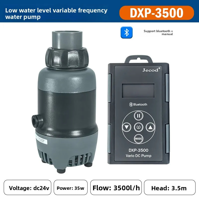 Smart Aquarium Circulation Pump 3500 Bluetooth Low Water Level