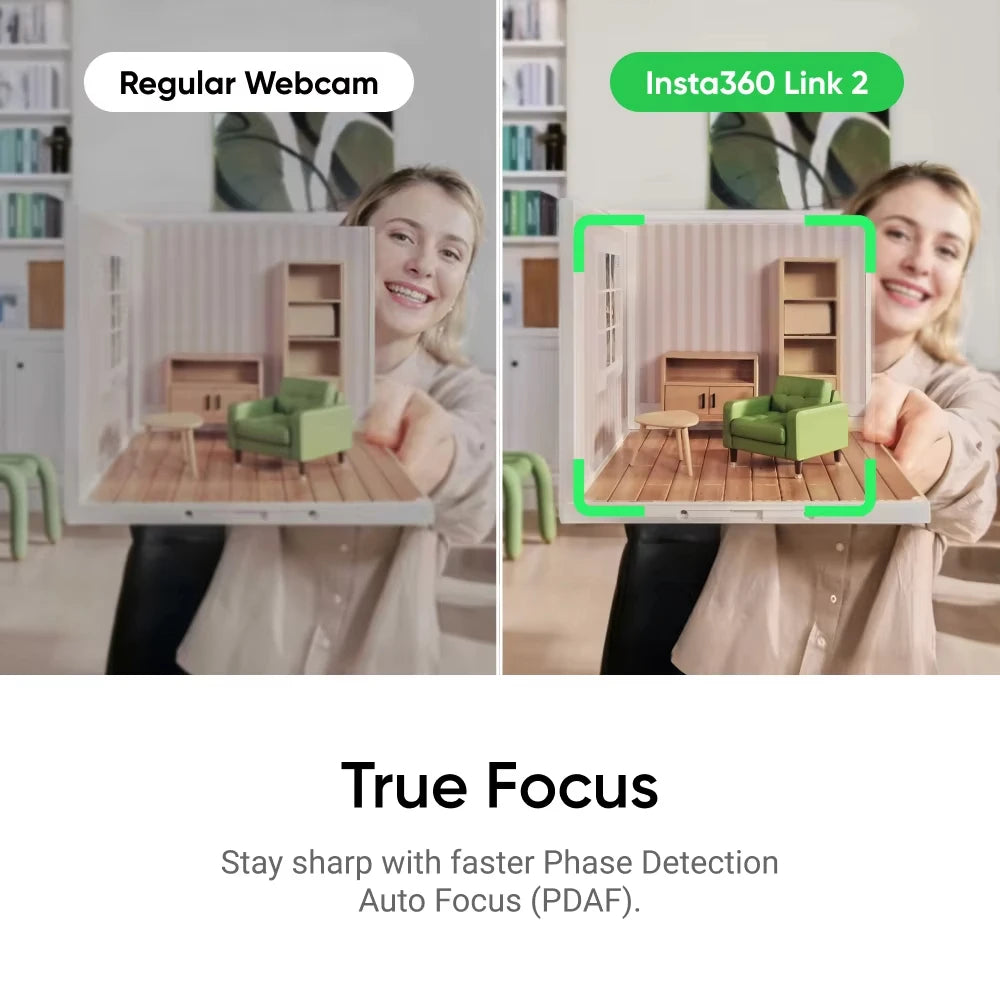 4K AI PTZ Webcam Smart Tracking HDR Noise Cancelling