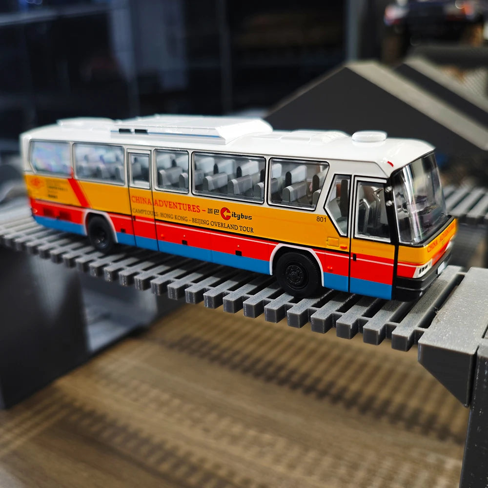 Remote Control Electric Simulation Bus Model Car Alloy Body