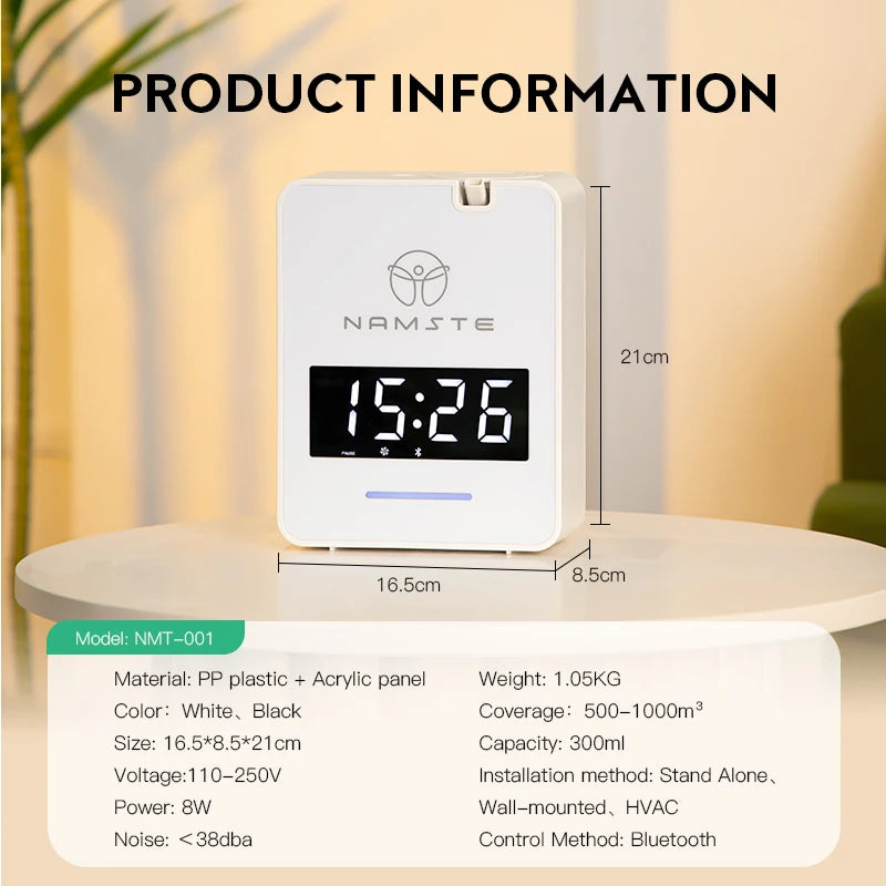 Bluetooth Smart Aroma Diffuser Essential Oil Air Freshener
