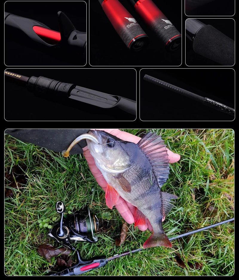 2.28m Lightweight Long-Range Micro Bait Rod