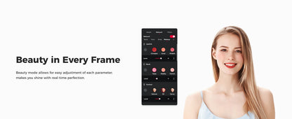Smart 1080p Webcam with AI Gesture Control