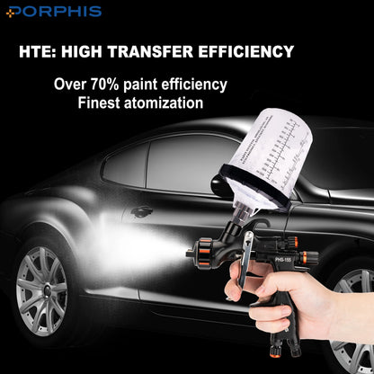 Compact 1.3mm Paint Spray Gun for Smooth Even Coats