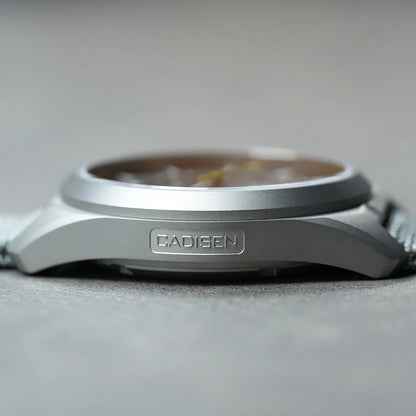 Automatic Titanium Mechanical Watch 8215 Movement  White