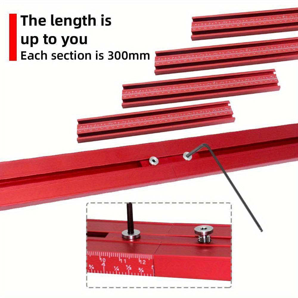 Precision Parallel Rail Guide System for Circular Saws