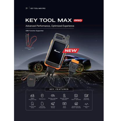 All in One Car Key Programmer with OBD and CANFD