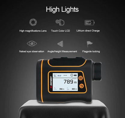 Laser Rangefinder Distance Meter with LCD Display