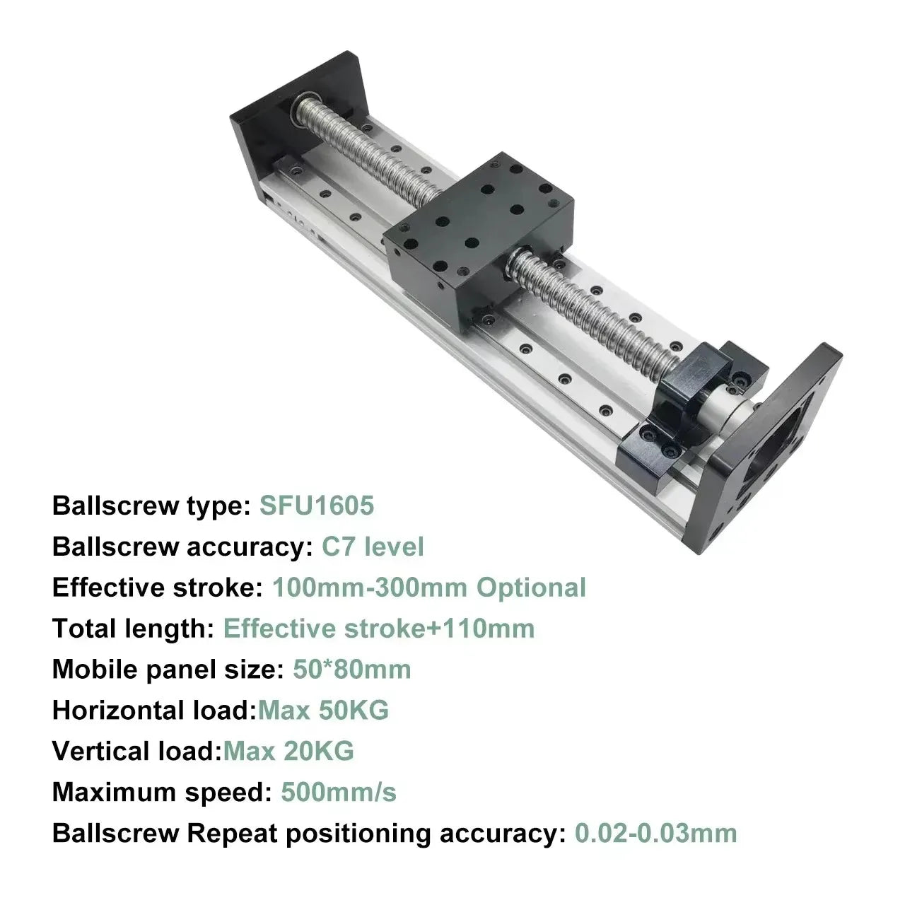Compact 1.2Nm Linear Motion Module for CNC