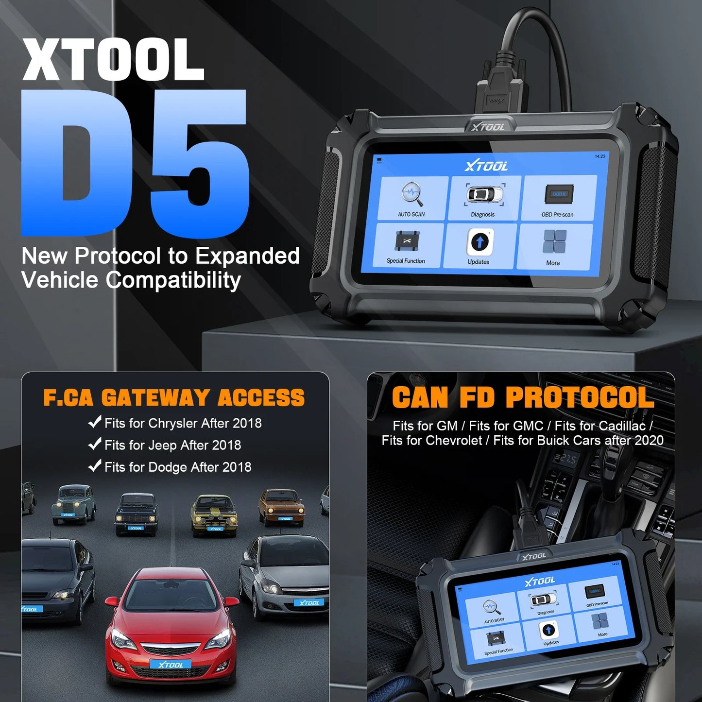 Smart Automotive Diagnostic Scanner with ABS and Engine Reset