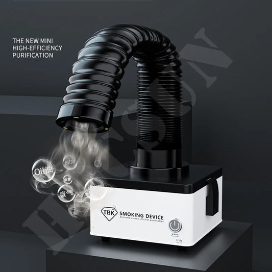 Portable 220V Solder Smoke Absorber with LED