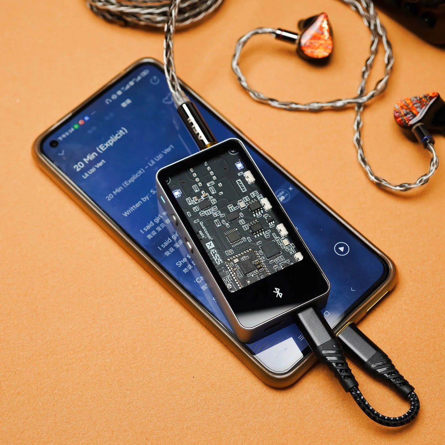 Bluetooth Headphone Amplifier and Audio Decoder Dongle
