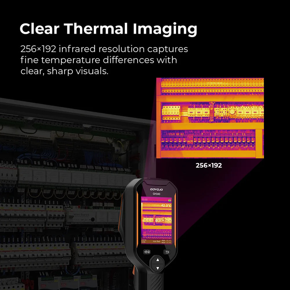256x192 Thermal Imaging Camera for Home Inspection