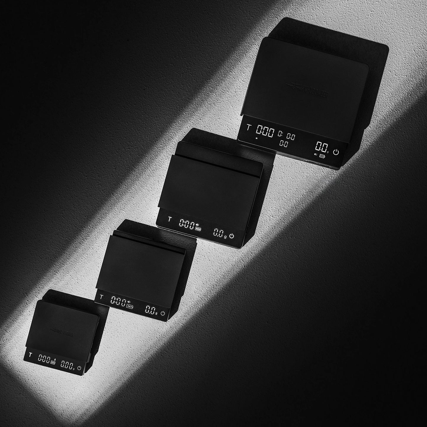 Digital Coffee Scale High Precision Flow Rate Timer Rechargeable