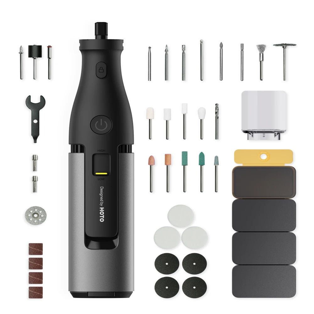 Portable 12V Rotary Tool Set Brushless Drill for Craft Work