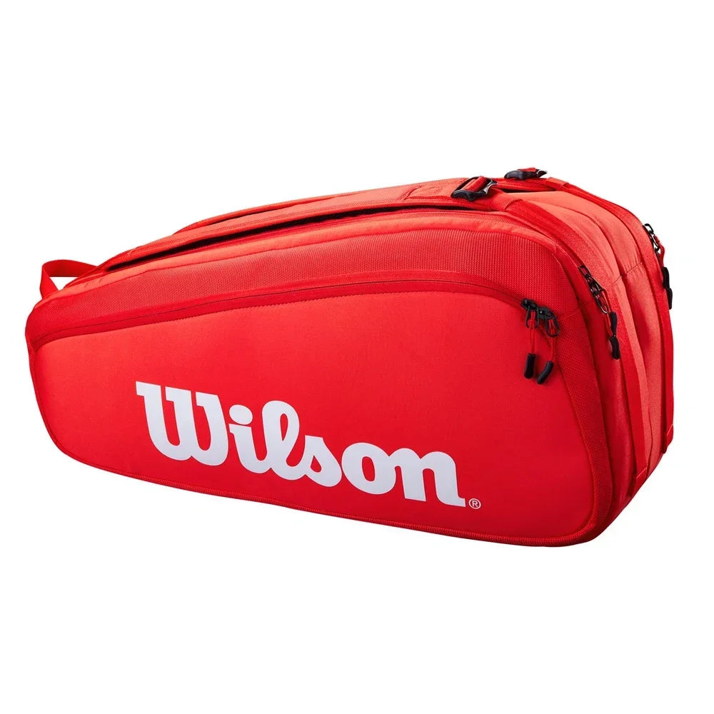 Wilson 9-Racket Tennis Bag with 3 Decks Thermoguard