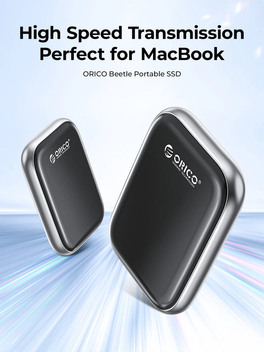 ORICO Beetle 1TB USB-C Portable SSD High-Speed Storage Drive