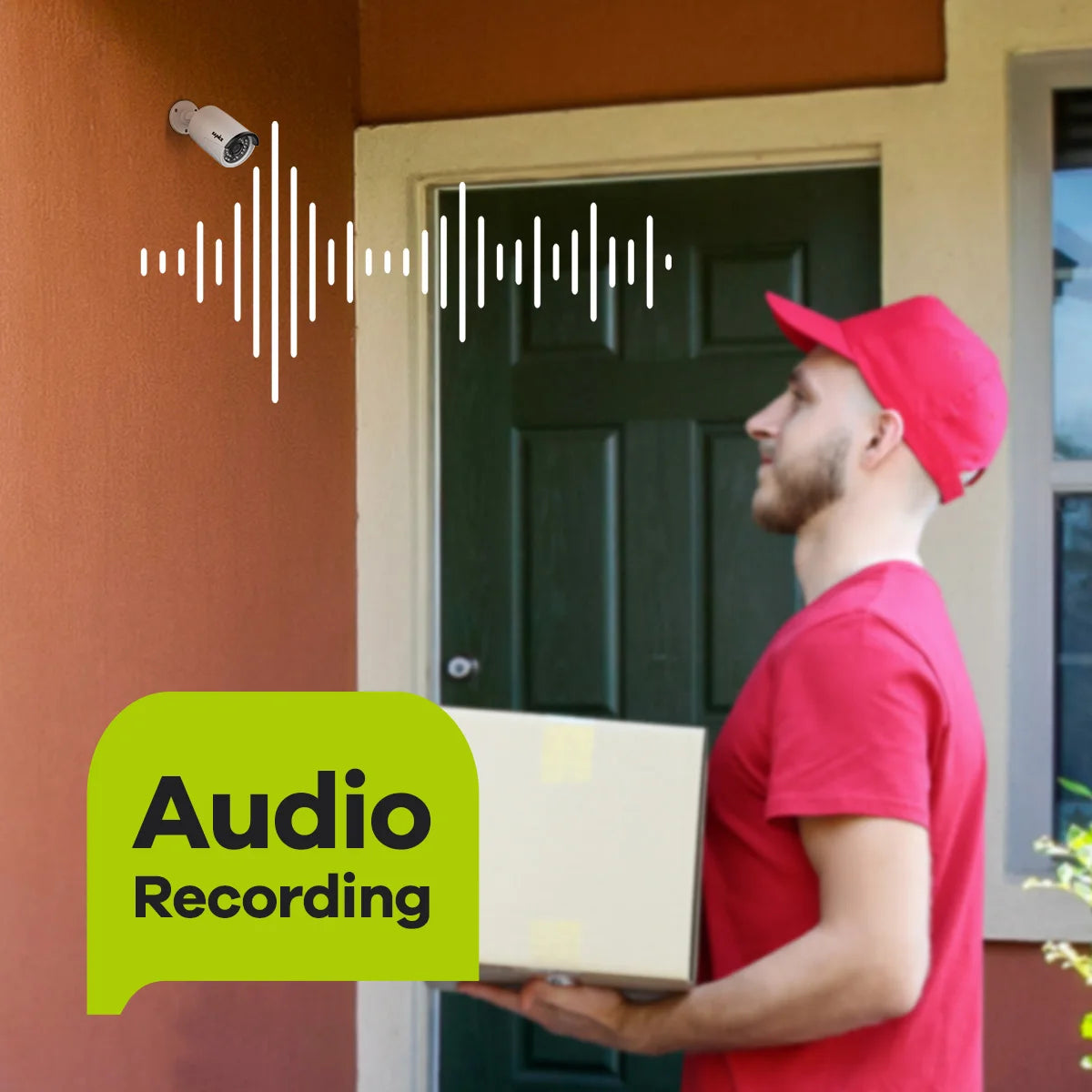 6 Camera 5MP PoE Security System 8CH