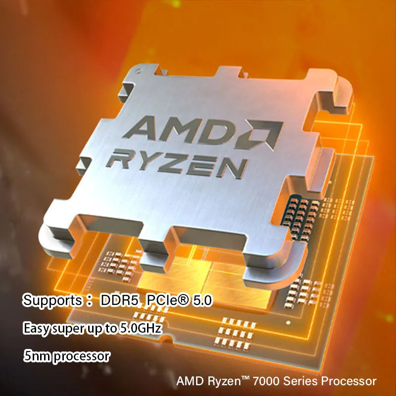 Ryzen 5 7500F 6-Core 12-Thread AM5 Desktop Processor