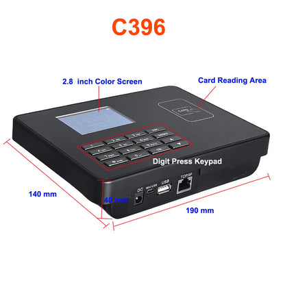 Smart WiFi Employee Time Clock System with RFID Card Access