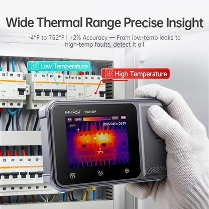 Infrared Thermal Camera Multimeter with 120x90 Resolution