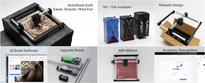 7W Mini Laser Engraving Machine Bluetooth