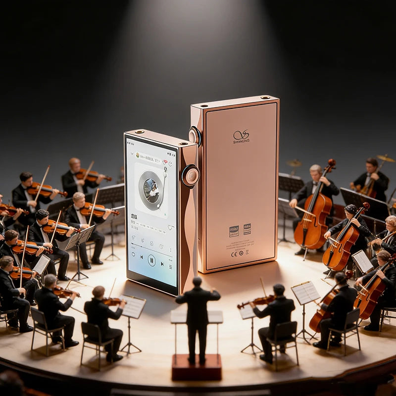 Portable Hi-Res Music Player 6GB 64GB WiFi Android