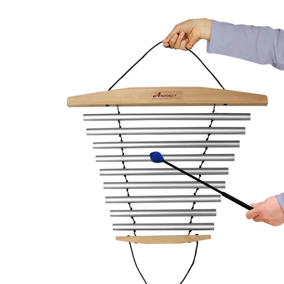 9-Note Percussion Wind Chimes for Meditation & Mindfulness