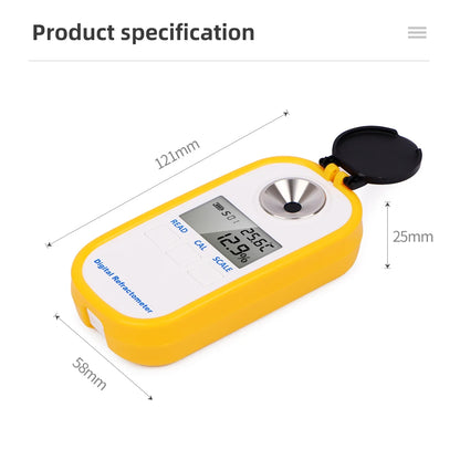 High-Precision Wine Tester Refractometer for Home Brewing