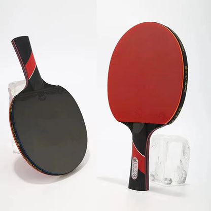 Professional Table Tennis Racket Set with Rubber