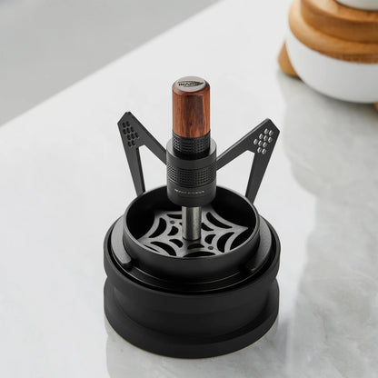 Black 58.5mm Espresso Tamper Tool Kit 3 Piece