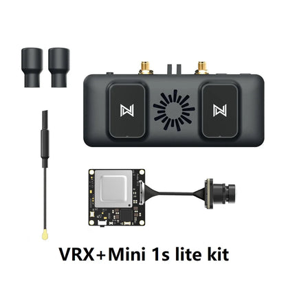 VRX Mini 1S Lite FPV Goggles 1080p 10km Range