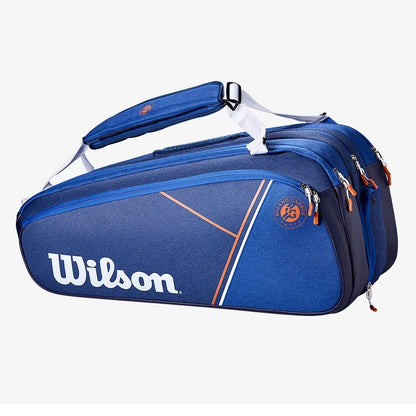 Wilson Roland Garros Tennis Racket Bag 15PK with Shoe Compartment