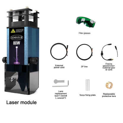 Heavy Duty 80W 12V Laser Cutter for Wood
